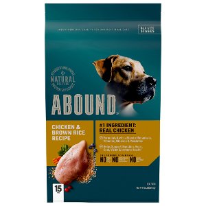 Save $3.00 on Abound Dry Dog Food