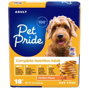 Save $3.00 on Pet Pride Dry Dog Food