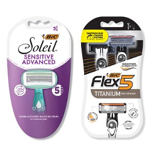 Save $3.00 on BIC Hybrid, Flex, or Soleil Razor