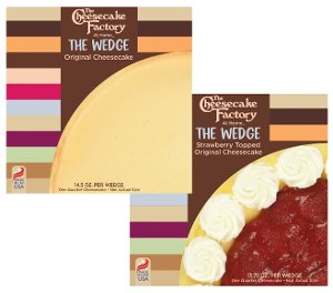 Save $3.00 on The Cheesecake Factory Wedge Cheesecake