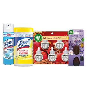 Spend $15 Save $3 on Lysol and Airwick products PICKUP OR DELIVERY ONLY