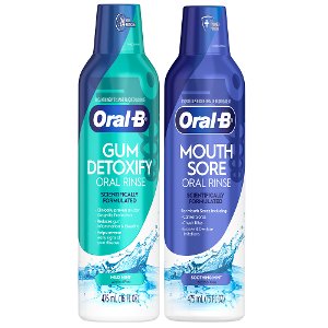 Save $5.00 on 2 Oral B Special Care Oral Rinse