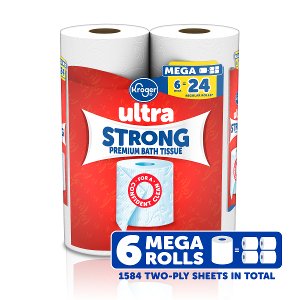 $5.99 Kroger Ultra Bath Tissue