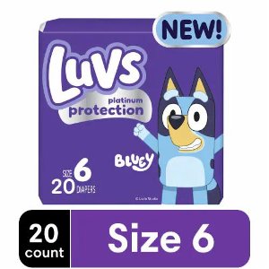 Save $1.00 on Luvs Diapers Jumbo