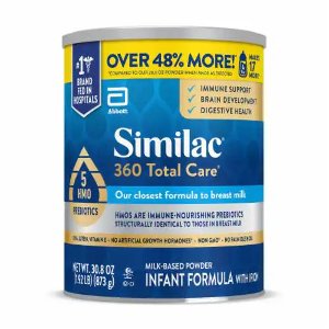 Save $5.00 on Similac 360 Total Care or Pro Total Comfort