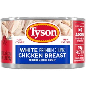 Save $2.00 on Tyson Canned Chicken