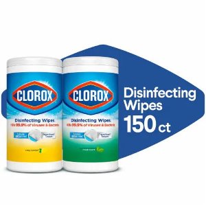 Save $1.50 on Clorox Disinfecting Wipes