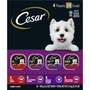 Save $2.00 on Cesar Wet Dog Food