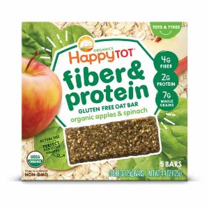 Save $1.00 off 2 Happy Tot Fiber & Protein Baked Oat Bar