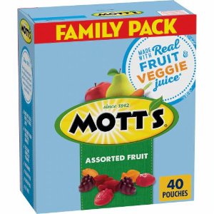 Save $1.00 on Motts or Betty Crocker Fruit Snacks