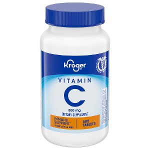 Save $3.00 on Kroger Vitamin C Tablets 500mg