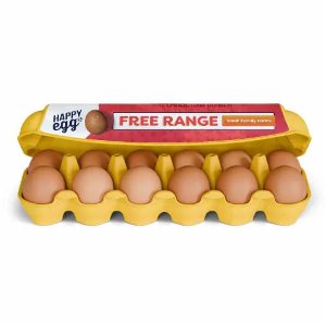 Save $0.50 on Happy Egg Free Range Eggs