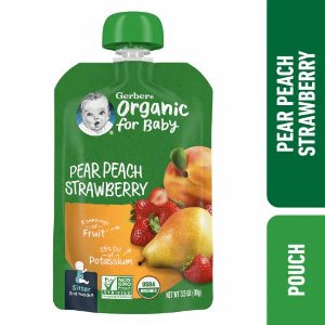 Save $1.00 off 3 Gerber Organic Pouches