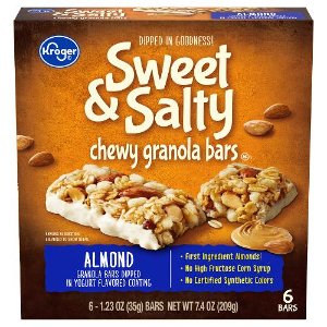 Save $0.50 on Kroger Granola Bars