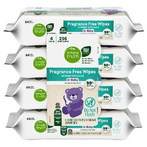 Save $0.50 on Simple Truth 4X Fragrance Free Baby Wipes