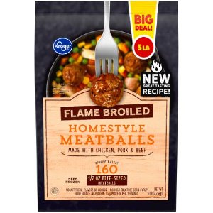 Save $1.00 on Kroger Frozen Meatballs