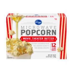 Save $0.50 on Kroger Movie Theater Popcorn