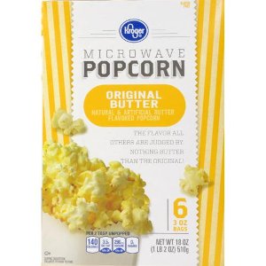 Save $0.50 on Kroger Popcorn