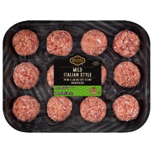 Save $1.00 on Private Selection Angus Pork Blend Meatballs