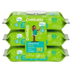 Save $1.00 on Comforts 3X Baby Wipes