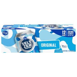 Save $1.00 on Kroger Seltzer Water