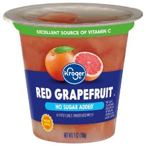 Save $0.60 on Kroger Fruit Cup