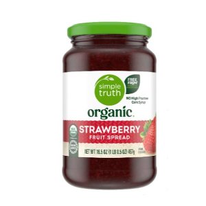 Save $0.50 on Simple Truth Organic Fruit Spread