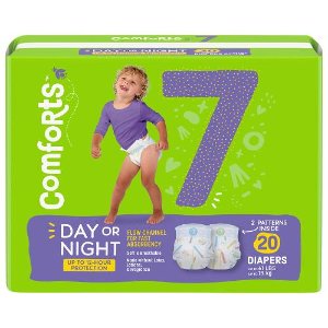 Save $0.50 on Comforts Jumbo Diapers