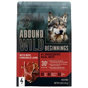 Save $1.00 on Abound Wild Beginnings Dry Dog Food