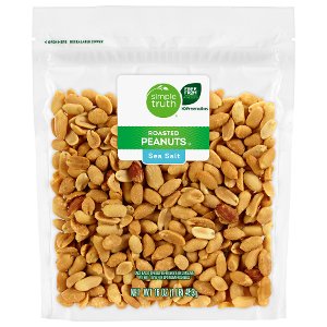 Save $0.50 on Simple Truth Sea Salt Roasted Peanuts