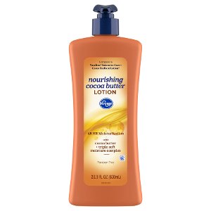 Save $0.75 on Kroger Cocoa Butter Body Lotion