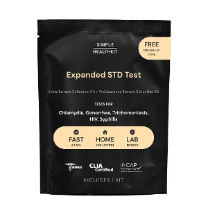 Save $20.00 on Simple HealthKit Expanded STD Test