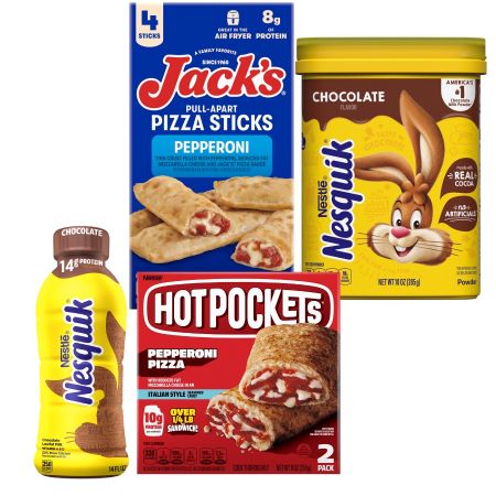 Save $2.00 on 3 Hot Pockets® 2pks, Jack's® Pizza Sticks, Nesquik®