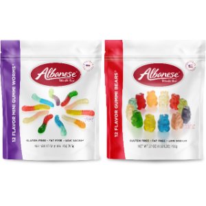 Save $3.00 on Albanese World's Best 12 Flavor Gummi Bears or Worms