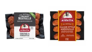 $4.49 Aidells Sausage or Meatballs