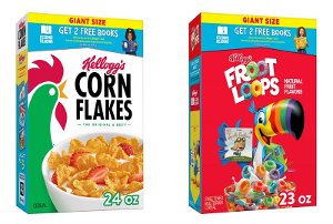 $3.49 Kellogg's Giant Size Cereal