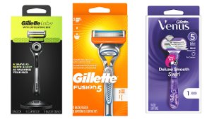 $9.99 Gillette or Venus Razors