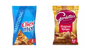 $1.29 Chex Mix, Bugles or Gardettos