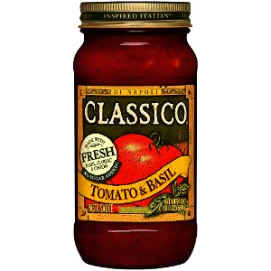 $1.79 Classico Pasta Sauce