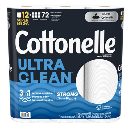 Save $1.00 on any ONE (1) Cottonelle® Toilet Paper