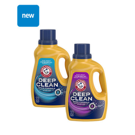 Save $1.00 on any ONE (1) ARM & HAMMER™ Deep Clean Laundry Detergent