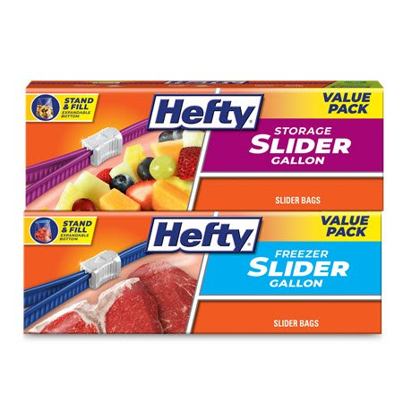 Save $1.00 on any ONE (1) Hefty® Slider Bags, 10 ct. or higher