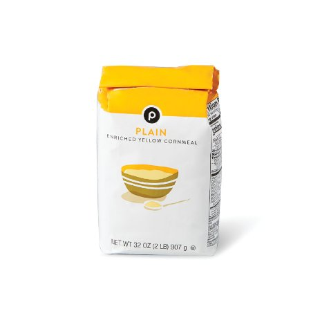 $0.75 Off The Purchase of One (1) Publix Yellow Corn Meal Plain, Enriched, 2-lb bag