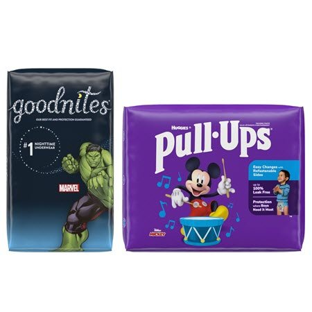 Save $1.50 on ONE (1) pkg of PULL-UPs Training Pants, Night*Time or Goodnites