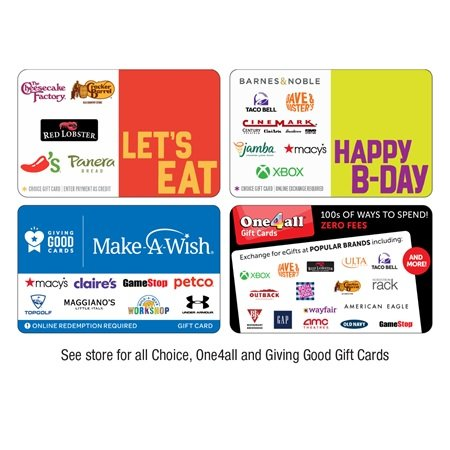 Buy a $50 One4All or Choice Gift Card & save $10 when you purchase $25 or more of groceries