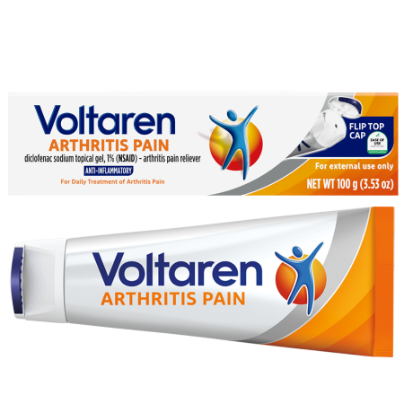 Save $3.50 on any ONE (1) Voltaren Arthritis Pain Gel 50-100g