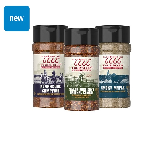 Save $1.00 on ONE (1) Four Sixes™ Seasoning Blends