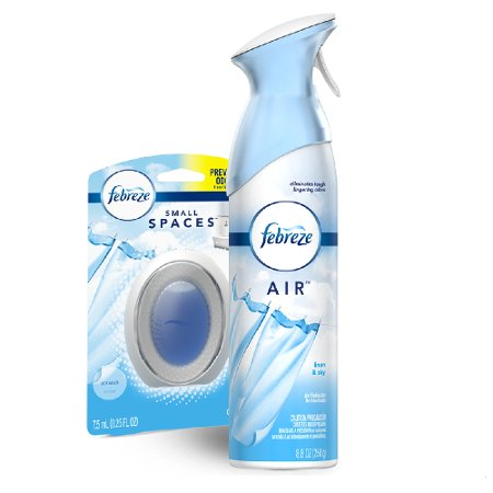 Save $3.30 on TWO Febreze Products (excludes Unstopables, Heavy Duty, Ember, Wood, Ocean, Mountain, and Kitchen Odor Eliminator Scents, Plug Scented R