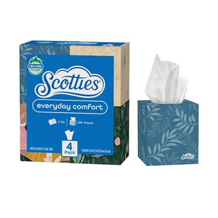 Save $2.00 on ONE (1) Scotties 4 pack Facial Tissues