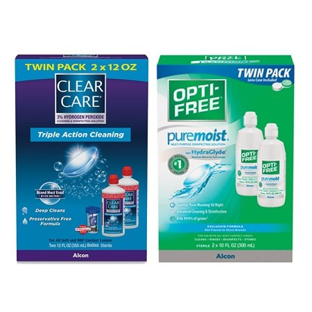 Save $5.00 ONE (1) Opti-Free PureMoist 20oz Twin Pack, Clear Care or Clear Care Plus 24oz Twin Packs